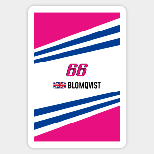 IndyCar 2024 - #66 Blomqvist Sticker